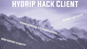 Hydrip Fast Fly on Redesky Insane bypasses After config update!!!!