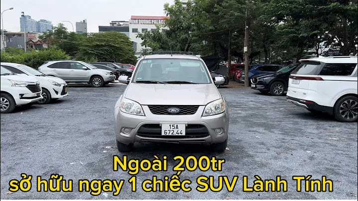 Đánh giá ford escape 2.3 2010