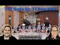 Two women watching SKZ 사우나 (SKZ SAUNA) #1｜[SKZ CODE] Ep.37  | A Stray Kids Reaction