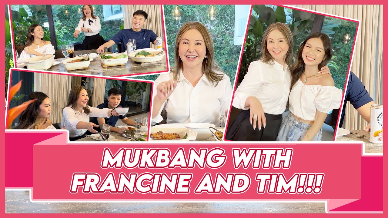 MERYENDA MUKBANG + Q&A + ACTING CLASS WITH FRANCINE DIAZ!  | Small Laude