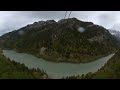 Seilbahn Mapragg Talfahrt, 360 Grad Video. Mapragg cable car descent, 360 degree video.