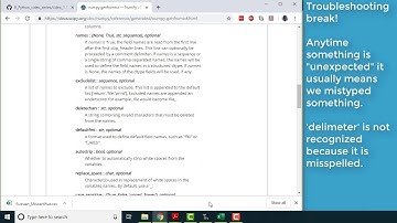 Python and R #1.1: Data import