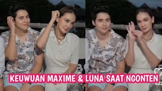 Bikin Ngakak,,!!! Keuwuan Luna Maya Dan Maxime Bouttier Saat Ngonten