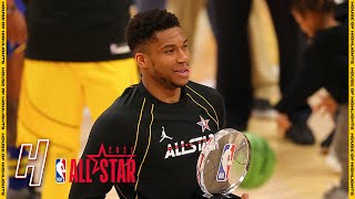 Giannis Antetokounmpo Wins MVP Award - March 7, 2021 | 2021 NBA All-Star Game14 40 560