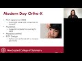 Lecture: Introduction to Orthokeratology