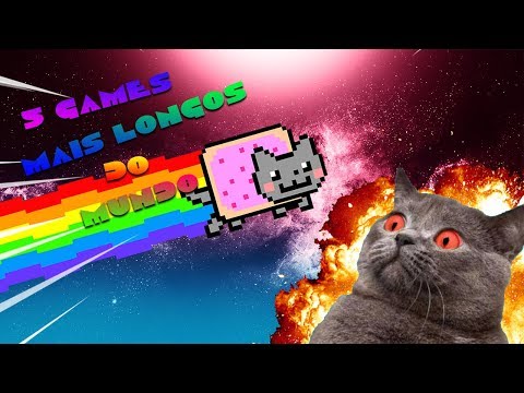 Os tops 5 games mais longos de se zerar