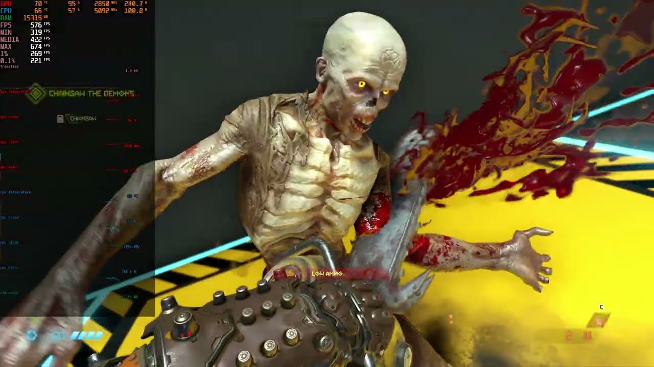 doom eternal benchmark | i5 13600kf + rtx 5070