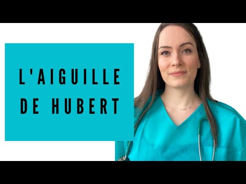 SOINS INFIRMIERS N°8 - POSE DE L'AIGUILLE DE HUBERT