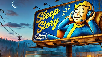 Fallout Bedtime Story | ASMR Fallout Lore & Relaxing Ambience For Sleep