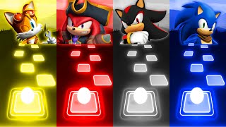 Tailes 📛 Knuckles 📛 Shadow the hedgehog 📛 Sonic The hedgehog Coffin Dance Cover Video | TILES Hop