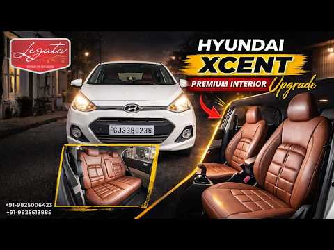 Transform Your Hyundai Xcent with Legato Luxury Seat Covers