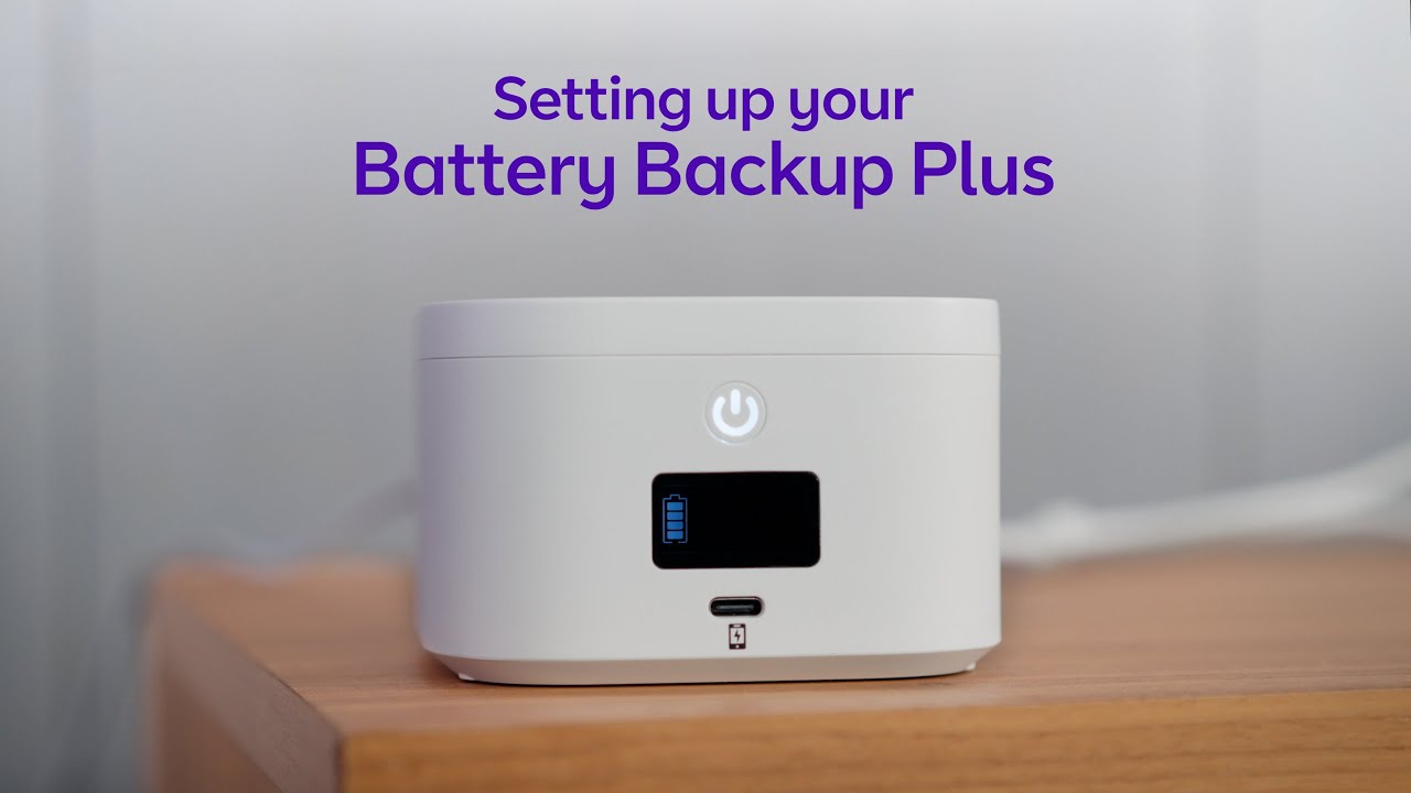 How to set up a BT Battery Backup Plus (BSL)