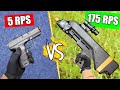 Slowest vs fastest airsoft guns