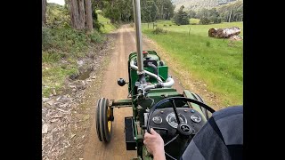 John Deere rebuild part 5, first drive.