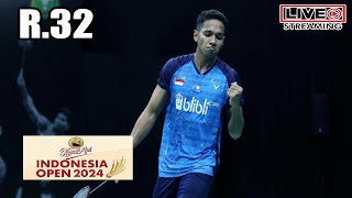 🔴LIVE - Chico Aura Dwi Wardoyo (INA) vs Kantaphon Wangcharoen (THA) Indonesia Open 2024