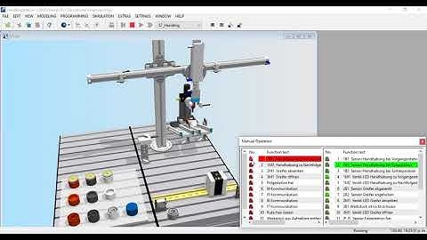 CIROS Handling Station - Operación Manual y Automática