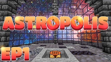 STRANDED IN SPACE! EP1 | Minecraft Astropolis [Modded 1.19.2 Questing SPACEBLOCK]
