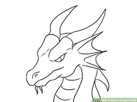 how to draw a dragon step by step easy !!! - YouTube