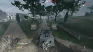 BF1 : Longest Tank Shot? (Double Kill Cross Map)