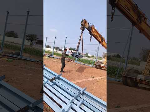 Truss erection #shorts