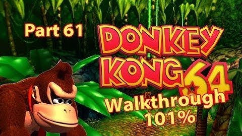 Donkey Kong 64 Walkthrough Part 61 - Rabbit Race!