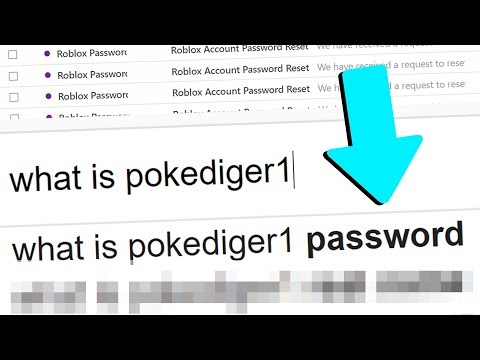 What Is Pokes Password On Roblox