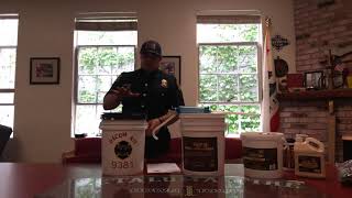 Firefighter Post Fire Decon Kit