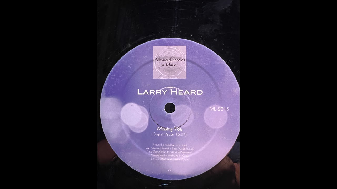 Larry Heard — Larry Heard - Missing You (Music Video) | Dork