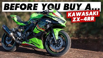 5 dingen die u moet weten voordat u een Kawasaki ZX-4RR koopt!