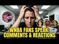Caitlin Clark Stephanie White "WNBA FANS SPEAK COMMENTS &amp; REACTIONS"