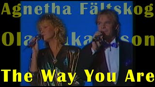 Agnetha Fältskog (Abba) & Ola Håkansson (Secret Service) - The Way You Are (Tv, 1986)