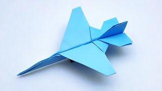 DIY How To Make Origami Jet Fighter | Cool Design Origami Airplane | Handmade Paper Toy Plane by MR. CREATOR 157 views 1 day ago 6 minutes, 36 seconds