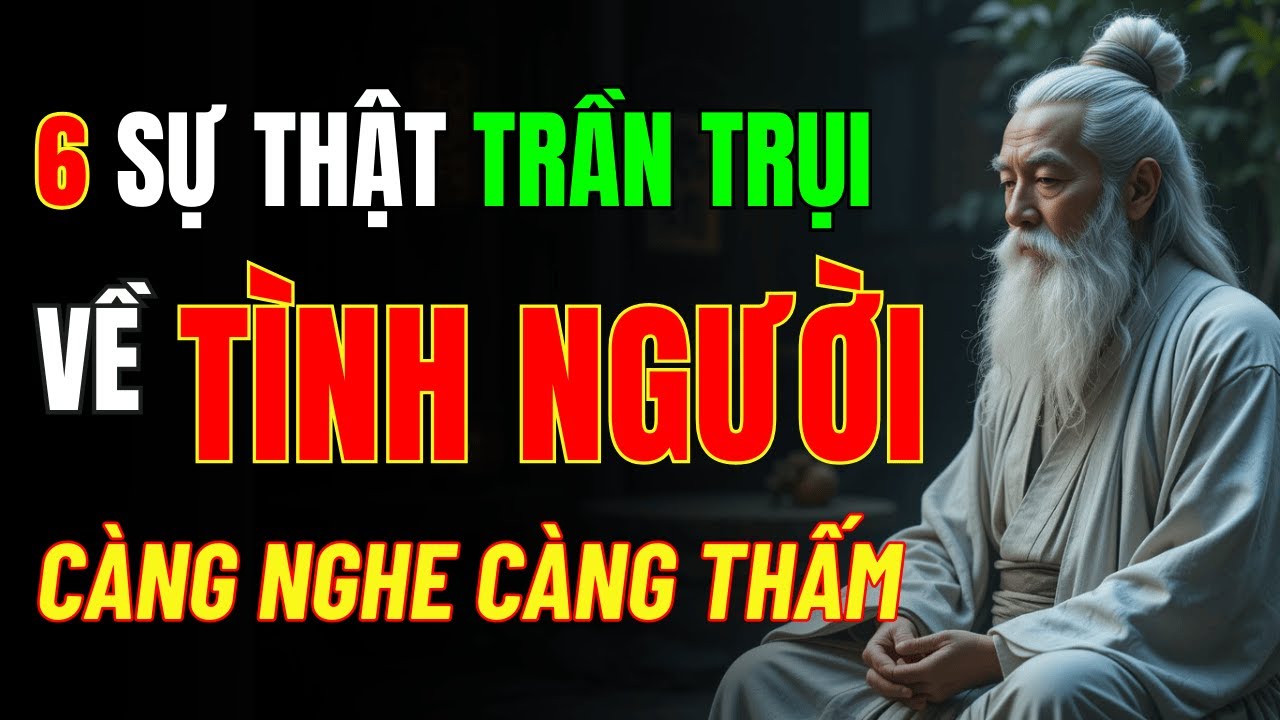Cổ Nhân Chỉ Rõ: 6 Sự Thật TRẦN TRỤI Về Tình Người - Càng Nghe Càng Thấm | Triết Lý Cuộc Sống