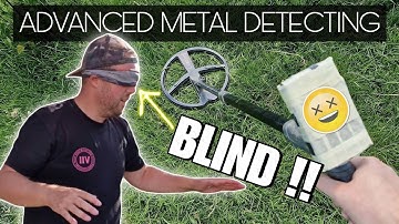 Metal Detecting Blind: Is It Possible? Advanced Metal Detecting || XP Deus 2