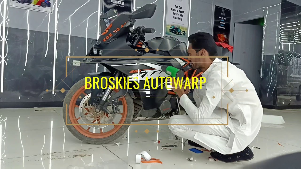 Rc200 Graphics KTM RC200 graphics restoration. - YouTube
