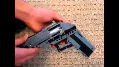 Lego Revolver Instructions Part 2/2 (Working)
