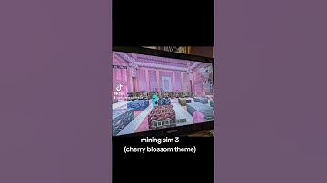 mining sim 3 (cherry blossom theme)