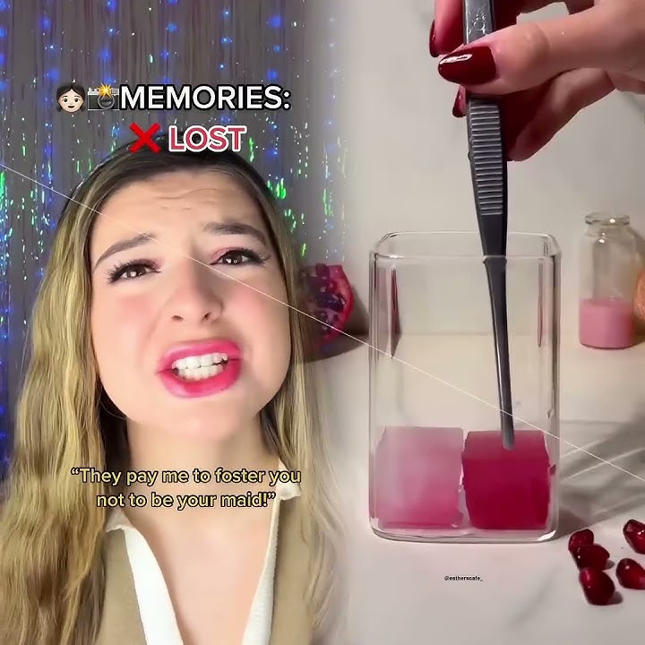 The number of your childhood memories appear above your head…you got amnesia #princess #anastasia