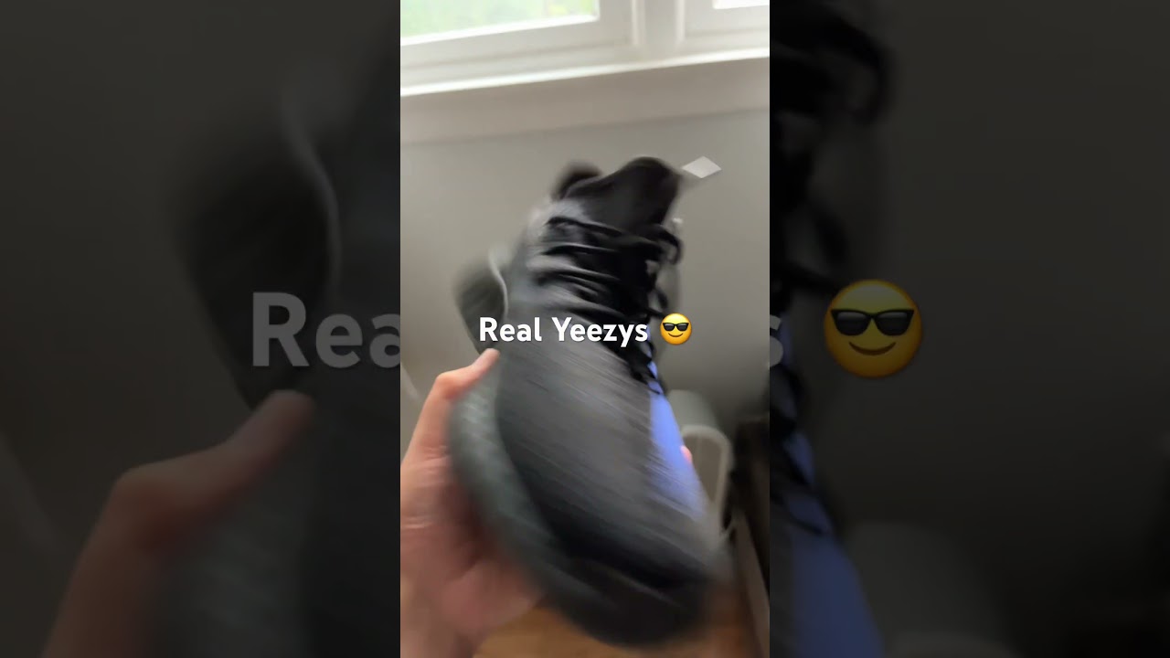 Real vs fake Yeezys