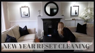 New Year Reset Clean With Me Cleaning Motivation UK