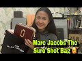 Marc Jacobs The Sure Shot Bag Unboxing/Review Vs Snapshot