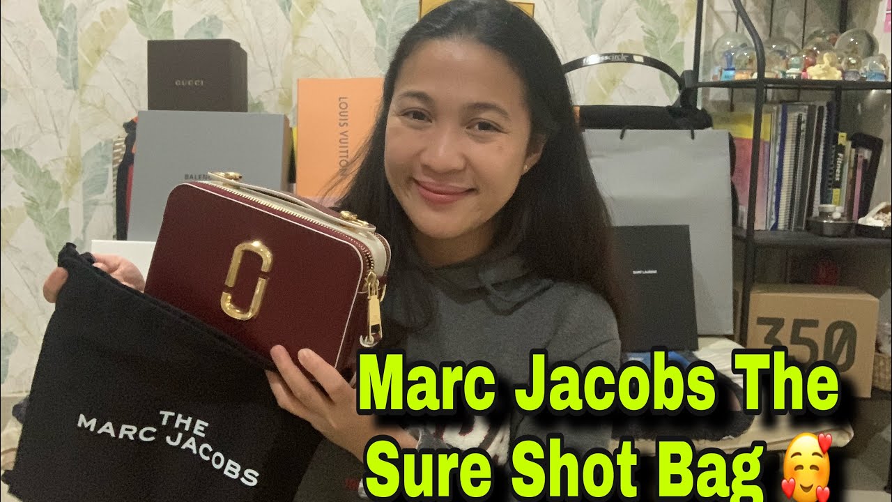 MARC JACOBS SNAPSHOT CAMERA BAG IN DEPTH REVIEW  UNBOXING, WHATS CAN FIT,  TRY ON PROS AND CONS 