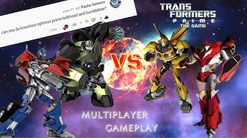 Transformers Prime The Game Wii U Multiplayer (Brawl Tournament) Part 182