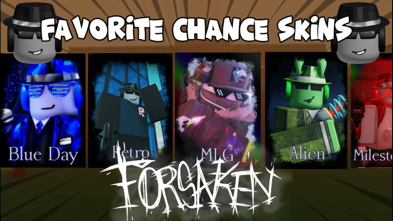 Chance Reworked Default Skin WINNING WITH My FAVORITE Chance Skins (Roblox Forsaken) - YouTube