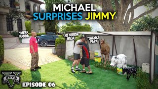 MICHAEL SURPRISES JIMMY | MANDI SERIES - EP #06 | EID AL ADHA | GTA 5 - URDU | HXB
