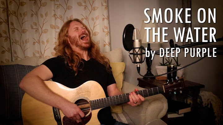 Smoke on the Water Acoustic version - Acoustic performance video thumbnail