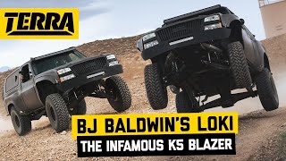 LOKI  BJ Baldwin's LS7 K5 Blazer Prerunner Does Wheelies! | BUILT TO DESTROY
