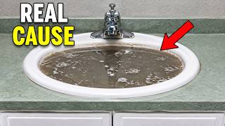 Why Your Bathroom Sink KEEPS Clogging — The REAL Cause No Plumber Will Tell You