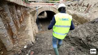 Visita a las obras del túnel de Tetuán