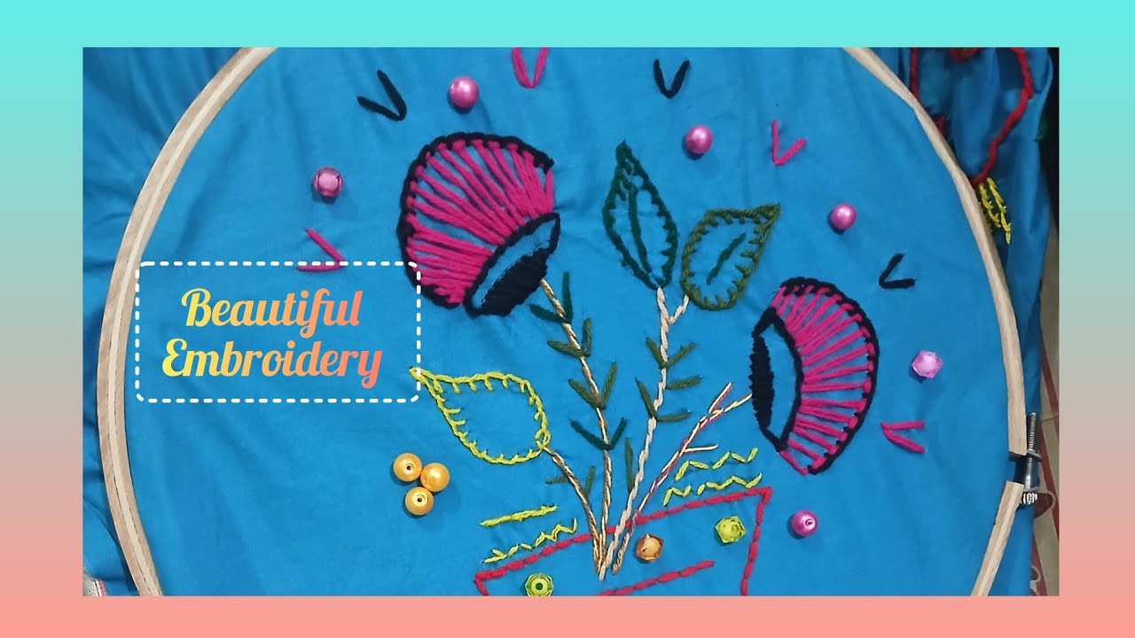 Hand ✋️ embroidery | Fun with shahnaz | 